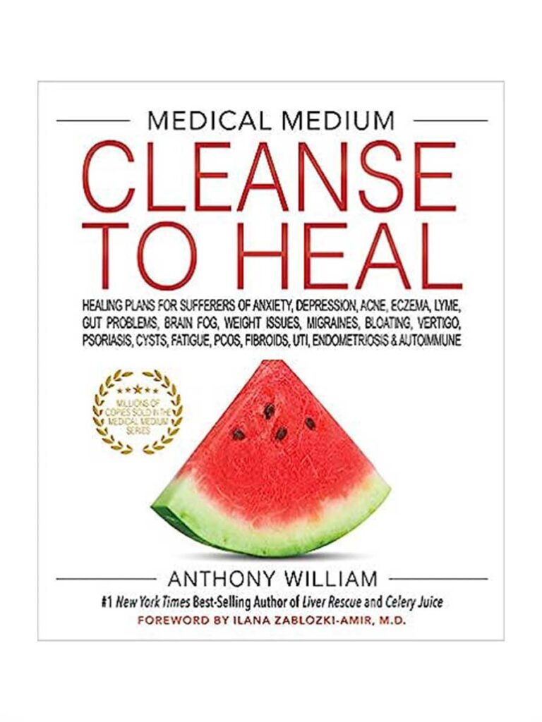 Medical Medium Cleanse to Heal book by Anthony William