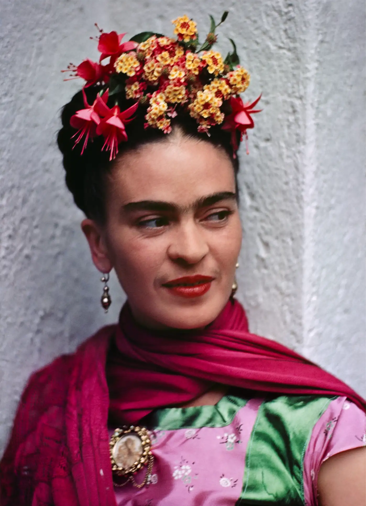 Frida Kahlo photographed by Nickolas Muray