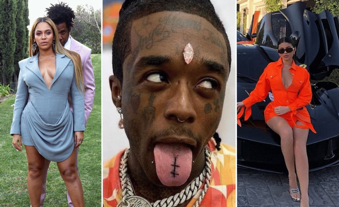 Beyonce & Jay-Z; Rapper Lil Uzi Vert with $24 million pink diamond implanted on forehead; Kylie Jenner and her cars