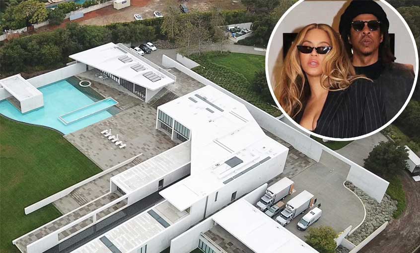 Celebrities Beyonce and Jay Z purchase a $200-million dollar mansion